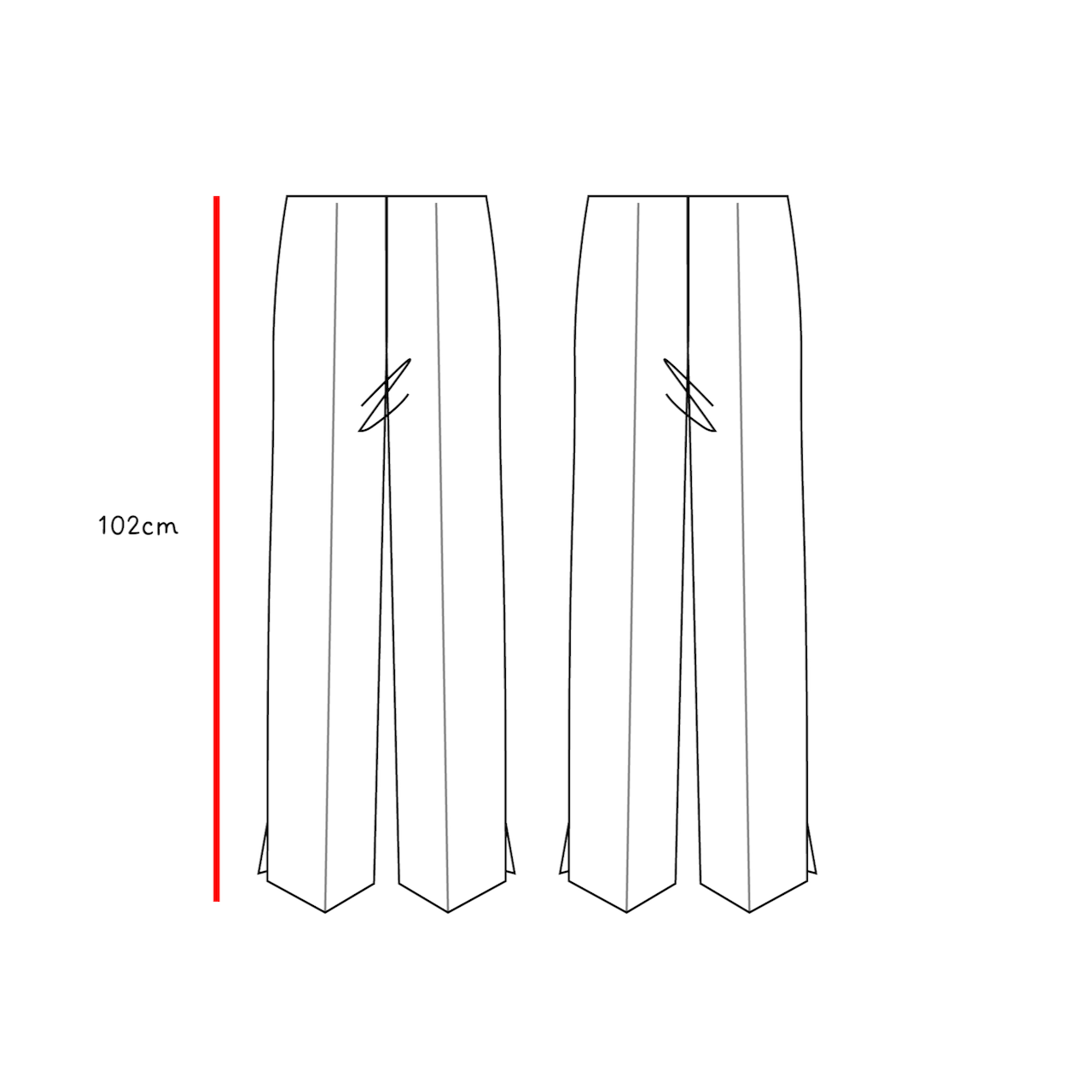 2108 Pants classic slim